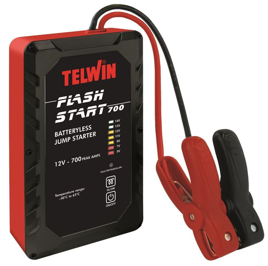 Obrázek z Startovací kondenzátor - Startovací zdroj kondenzátorový  Flash Start 700 Telwin 