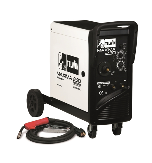 Obrázek z Svářečka CO2 - Svářecí invertor CO2 (MIG-MAG)/MMA/TIG Maxima 230 Telwin 