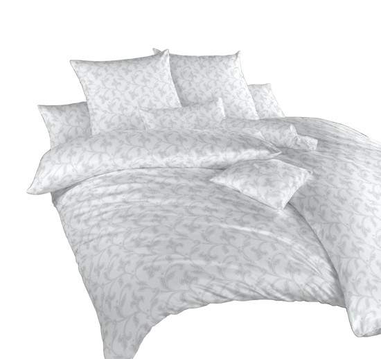 Obrázek z Povlečení damašek Rokoko šedé 70x90 cm povlak 