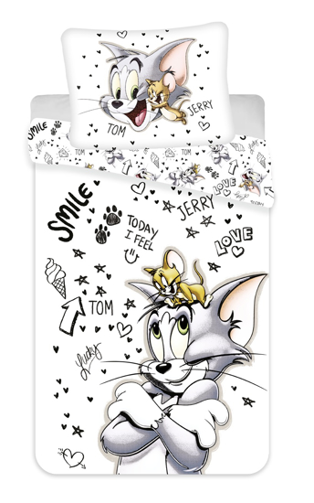 Obrázek z Povlečení Tom & Jerry 034 140x200, 70x90 cm 