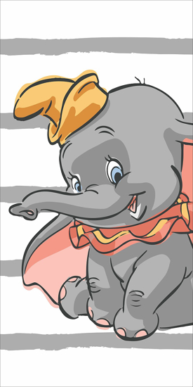 Obrázek z Osuška Dumbo "Stripe" - 70x140 cm 