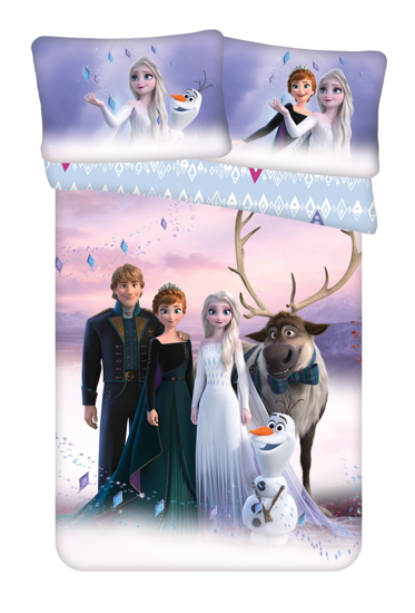 Obrázek z Disney povlečení do postýlky Frozen "Elements" baby 100x135, 40x60 cm 