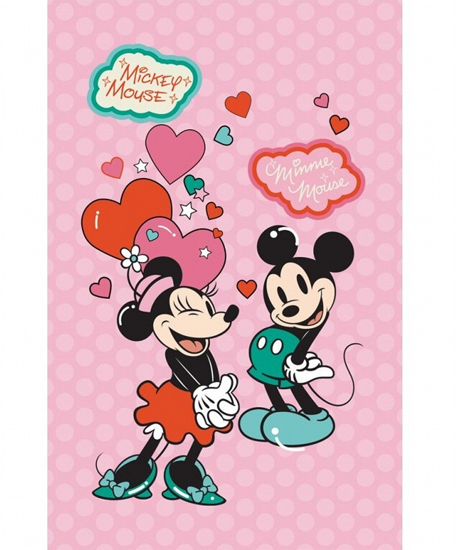 Obrázek z Dětský ručník Minnie a Mickey Mouse 30x50 cm 